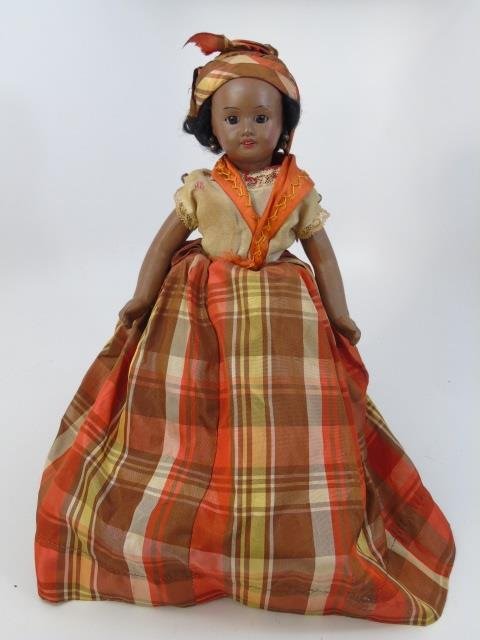 Antique French SFBJ Black Foreign Country Doll (1 of 3)