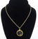 Antique Victorian Native American Intaglio w Chain