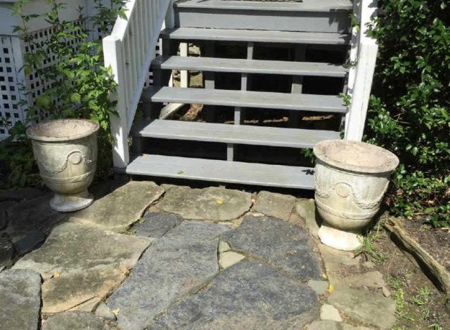 Pair Neo Classical Cast Stone Garden Planter Urns (1 of 5)