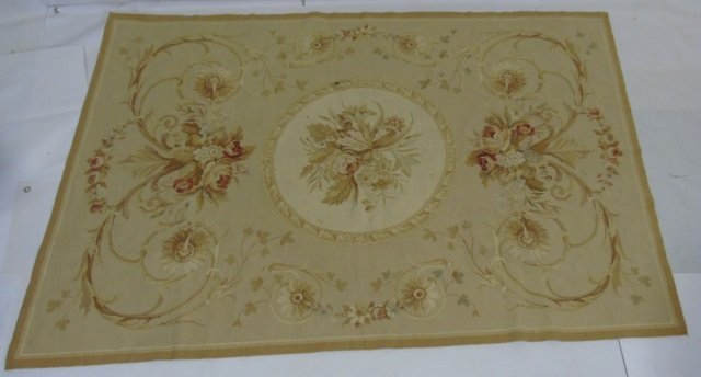French Aubusson Style Needlepoint Carpet (1 of 4)