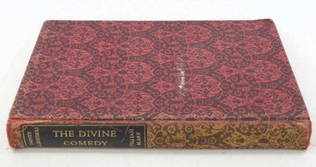 Antique William Blake Illustrated Divine Comedy: Antique William Blake Illustrated Divine Comedy. William Blake illustrated edition of Dante's Divine Comedy. Heritage Press New York. Measures 10 x 7 inches.