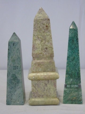 3 Decorative Marble Obelisks (1 of 10)