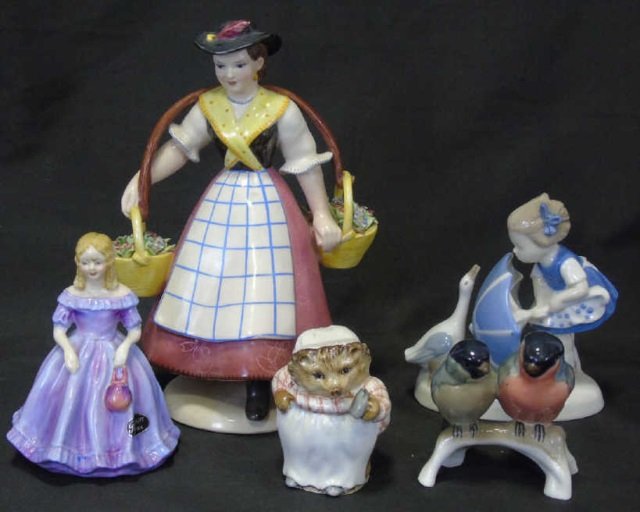 Assorted English & Continental Porcelain Figures (1 of 10)