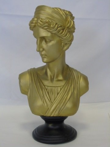 Cast Neo-Classical Style Bust of a Lady (1 of 5)