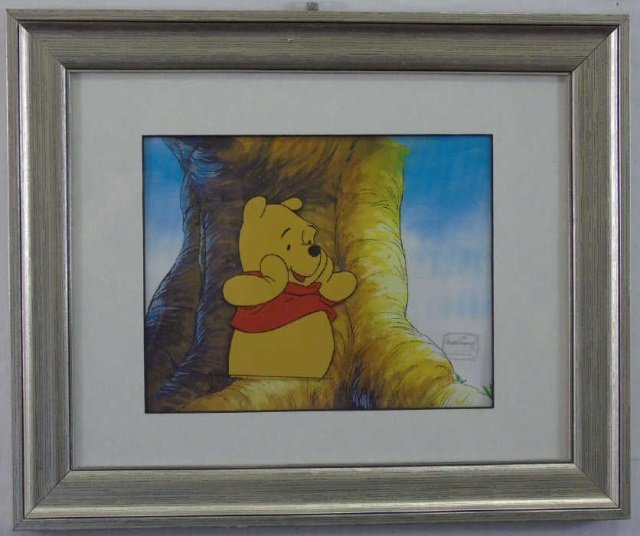 Winnie the Pooh TV Animation Cel Worried Pooh Bear (1 of 3)