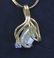 14kt Yellow Gold Baroque Pearl Diamond Necklace - 4