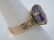 Antique Victorian Gold Amethyst Diamond Ring - 3
