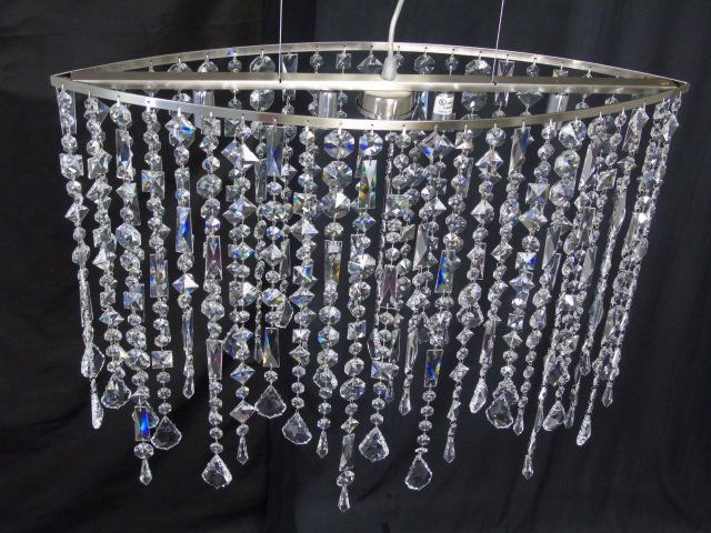 Contemporary Modern Beaded Crystal Chandelier (1 of 7)
