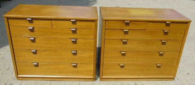 Pair Mid Century Modern Drexel Chest of Drawers (1 of 5)