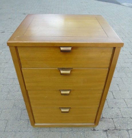 Mid Century Modern Drexel Four Drawer Chest (1 of 4)