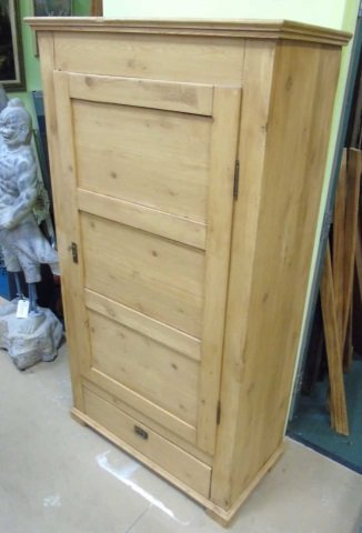 Vintage Country French Oak Armoire (1 of 4)