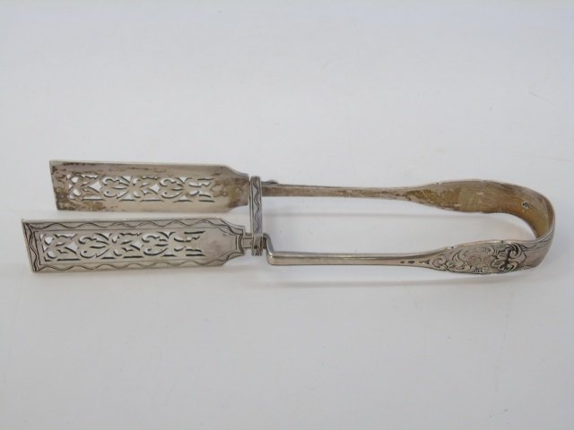 Antique Large Sterling Silver Serving Utensil (1 of 4)