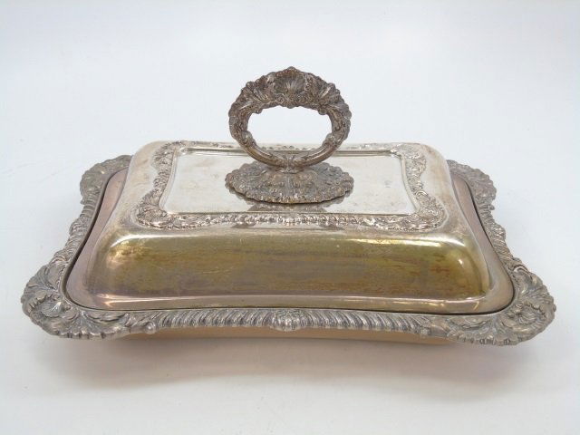Large Sterling Silver Covered Serving Tureen (1 of 5)