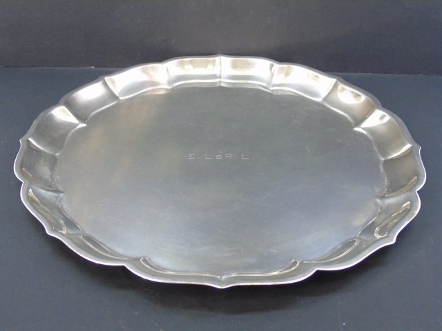 Sterling Silver Ogee Edged Tray by International (1 of 4)
