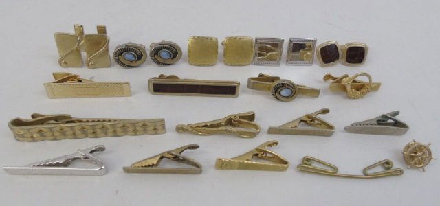 Assorted Vintage Mens Accessories - Cufflink / Tie (1 of 5)