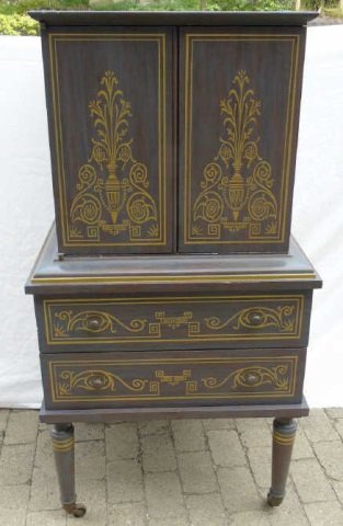 Contemporary Custom Designed Painted Cabinet (1 of 4)