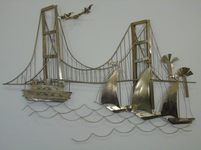 Mid Century Modern Curtis Jere Wall Sculpture (1 of 4)