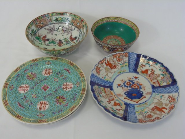 Six Assorted Chinese & Japanese Porcelain Items (1 of 10)