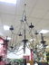 Antique French Wrought Iron 12 Arm Chandelier