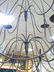 Antique French Wrought Iron 12 Arm Chandelier - 3