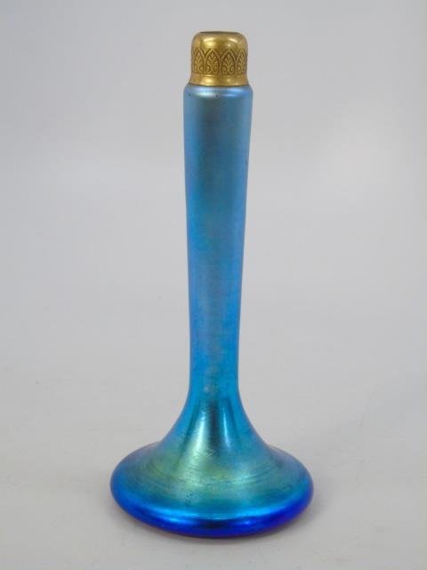 Antique Art Glass Steuben Aurene Perfume Bottle (1 of 4)