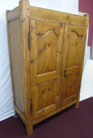 French Country Provencal Style Paneled Armoire (1 of 7)