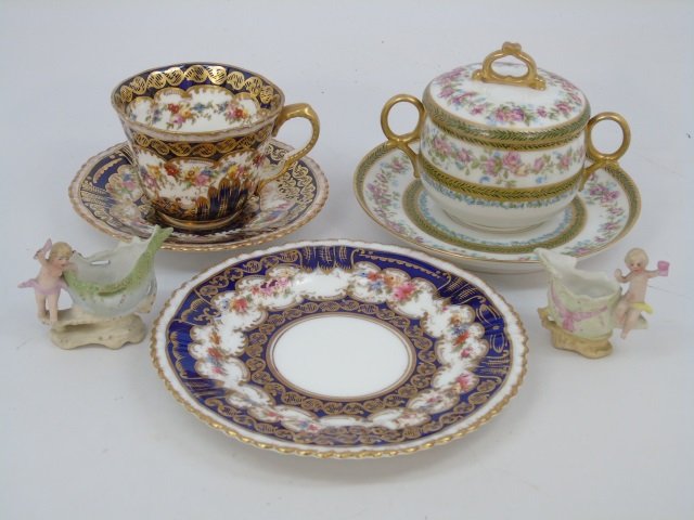 Assorted Antique Porcelain -Cups Saucers Figurines (1 of 7)