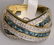 Estate 14kt Yellow Gold Diamond & Spinel Ring - 3