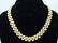 Estate K Gutman 18kt Yellow Gold 3 Tier Necklace