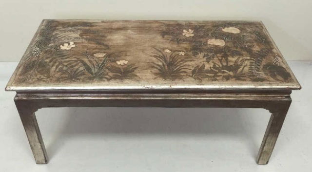 Max Kuehne Signed Polychrome Painted Coffee Table (1 of 10)