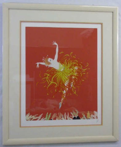 Erte - Pencil Signed & Framed "Applause" Litho (1 of 4)