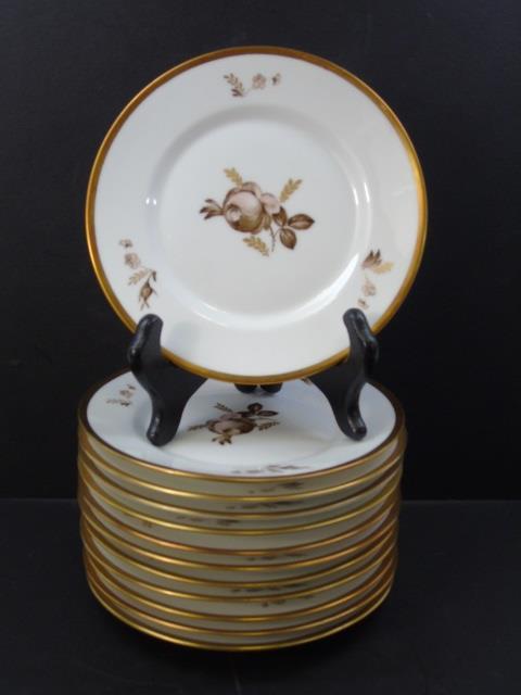 Royal Copenhagen Denmark - 12 Dessert Plates (1 of 4)