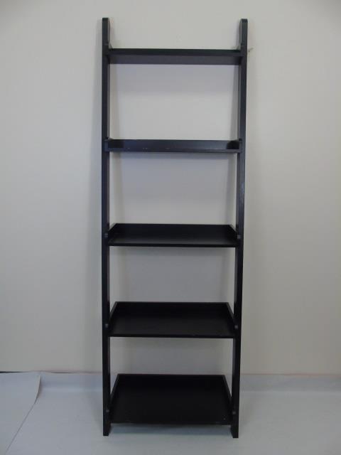 Contemporary Modern Black Painted Bookcase (1 of 5)
