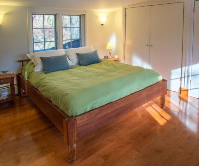 Contemporary Luc Chenevert Carved Queen Bed (1 of 6)