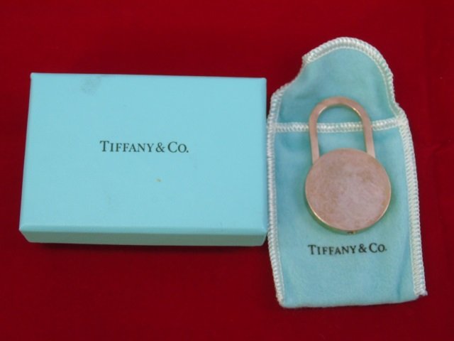 Tiffany & Co Silver Key Chain in Original Box (1 of 4)