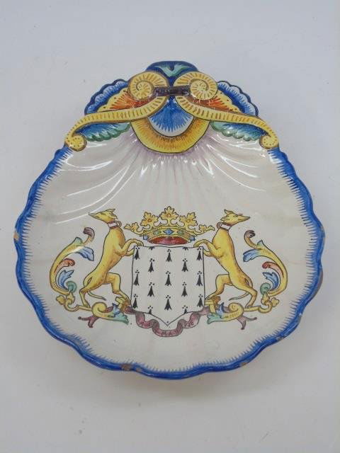 Antique Hubaudiere Bousquet Quimper French Pottery (1 of 5)