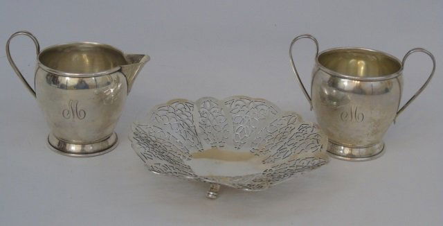 Three Pieces of Sterling Silver Serving Items (1 of 5)