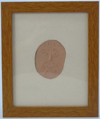 Pablo Picasso - Framed & Matted Pottery Plaque (1 of 4)