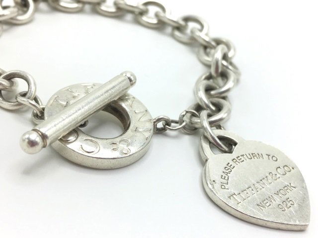 Tiffany & Co Sterling Silver 925 Toggle Bracelet (1 of 8)