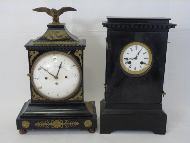 Antique Clocks - French Empire Style & German (1 of 10)