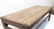 Rustic Country Pine Coffee Table w Metal Hardware - 2