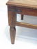 Rustic Country Pine Coffee Table w Metal Hardware - 4