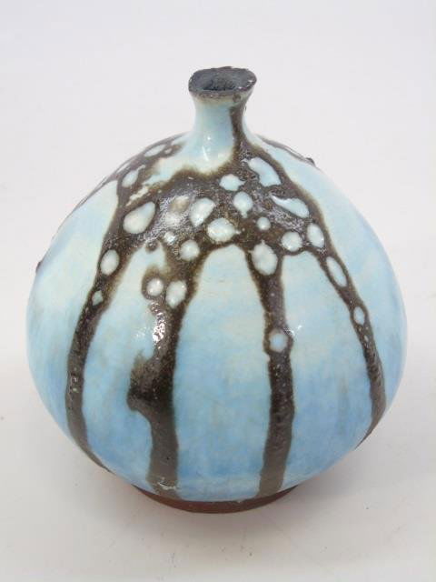 Rose Cabat - Art Pottery Signed & Dated Vase (1 of 4)