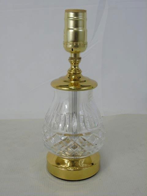 Contemporary Waterford Crystal Table Lamp (1 of 4)