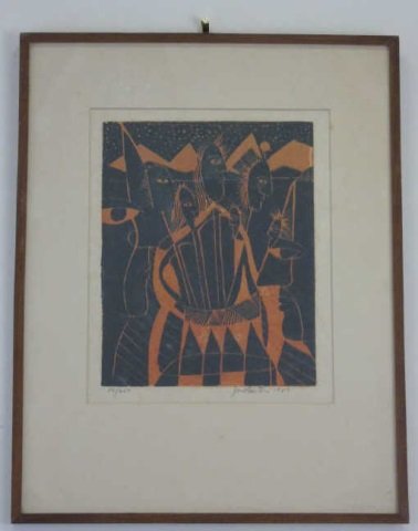 John Murray Barton - Pencil Signed Numbered Print (1 of 5)