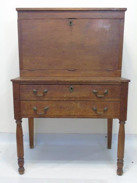 Antique American 19th C Secretary Desk / Cupboard (1 of 5)