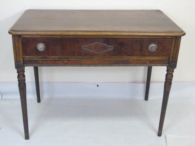 Antique American Early 20th C Vanity Desk (1 of 5)