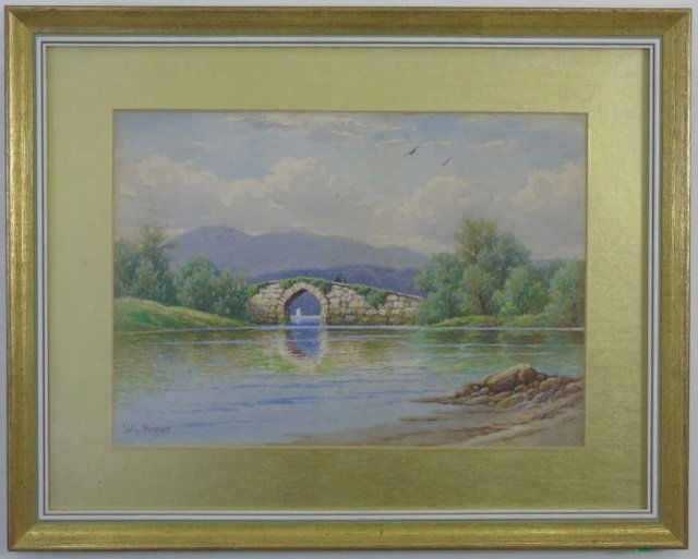 William Paskell - Landscape Watercolor Painting (1 of 6)
