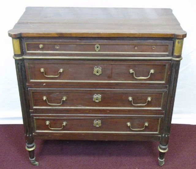 Antique Mahogany Chest of Drawers (1 of 8)