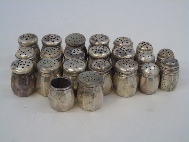 Group of Sterling Silver Salt & Pepper Shakers (1 of 3)